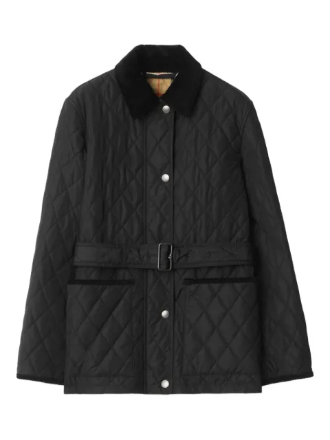 Burberry matelassé jacket Black 8110378A1189