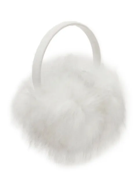 Unreal Fur All Ears Earmuffs White URF5000005