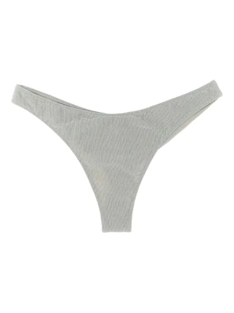 MC2 Saint Barth Naomi lurex bikini bottoms Silver NAOMILUREXSILVER