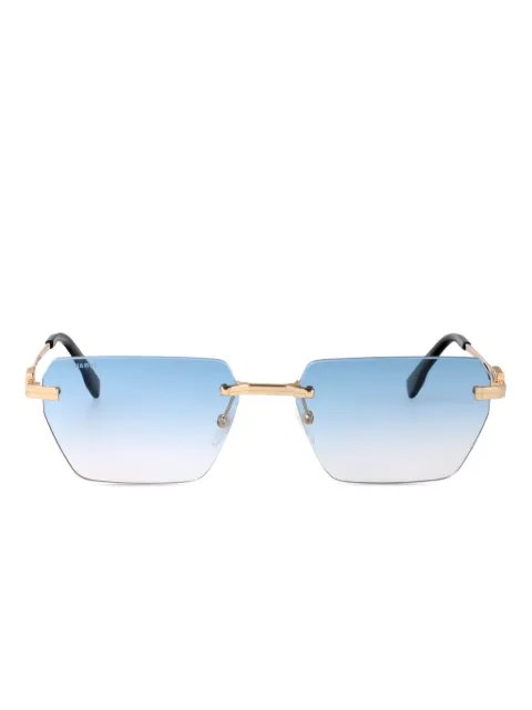 DSQUARED2 EYEWEAR logo rimless sunglasses Gold D20102