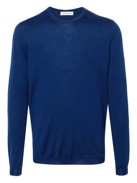 GOES BOTANICAL crew-neck sweater Blue 132