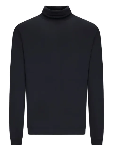 GOES BOTANICAL long-sleeve turtleneck sweater Blue 142