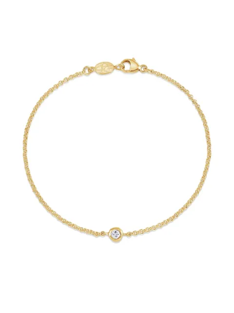 DOWER AND HALL Dewdrop sapphire chain bracelet Gold TWB3VWSAPPMED