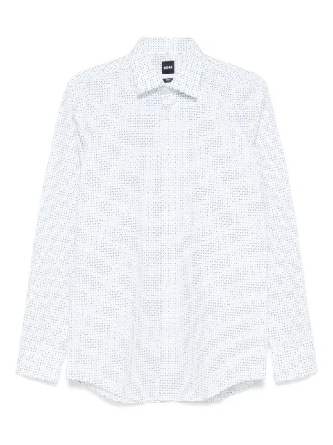 BOSS printed shirt White 50545099