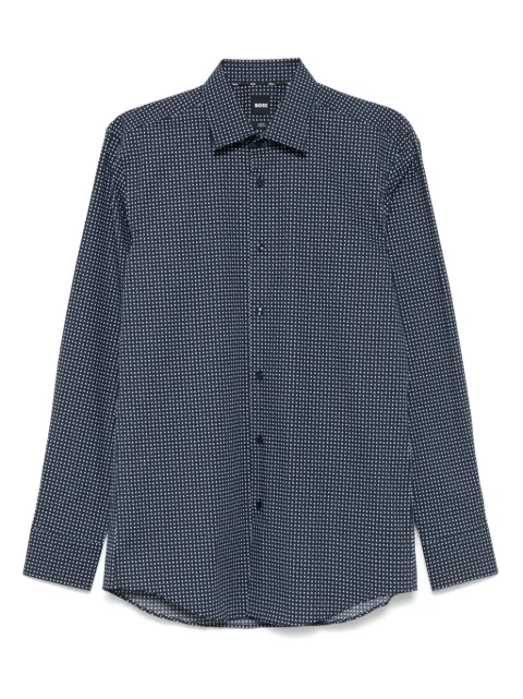 BOSS printed shirt Blue 50545099