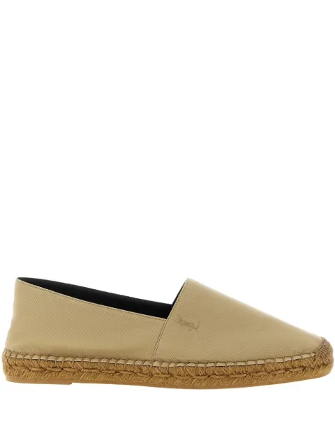 Saint Laurent logo-embroidered espadrilles Neutrals 818117AADNZ