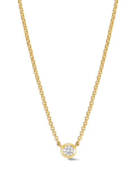 DOWER AND HALL dewdrop sapphire necklace Gold TWP4VWSAPP18
