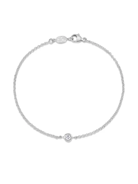 DOWER AND HALL Dewdrop sapphire bracelet Silver TWB3SWSAPPMED
