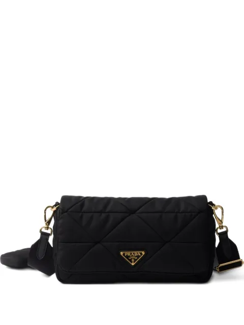 Prada Re-Nylon quilted shoulder bag Black 1BD290VD9MRDJN