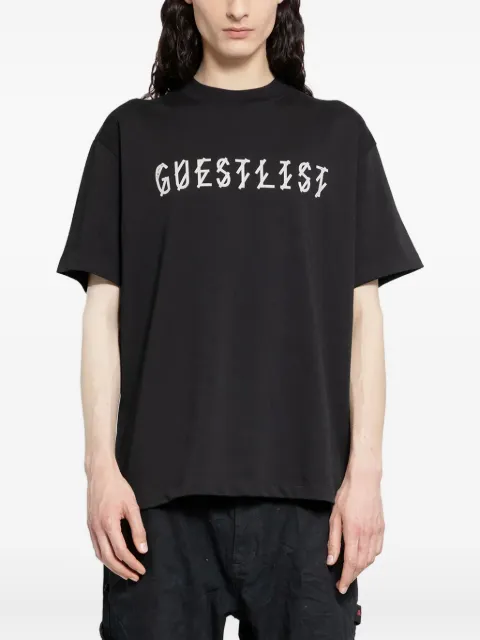 44 LABEL GROUP Guestlist graphic T-shirt Black B0030556FA528