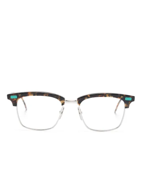 Thom Browne Eyewear square-frame glasses Brown UEO711AG0003