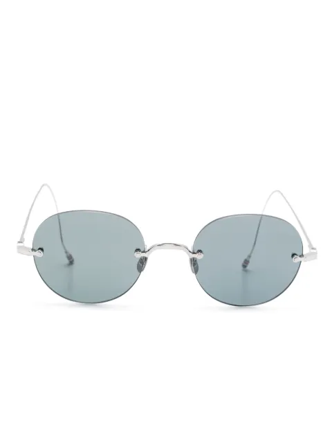 Thom Browne Eyewear round-frame sunglasses Silver UES938