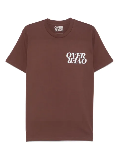 OVER OVER cotton T-shirt Brown 24OV02TS09