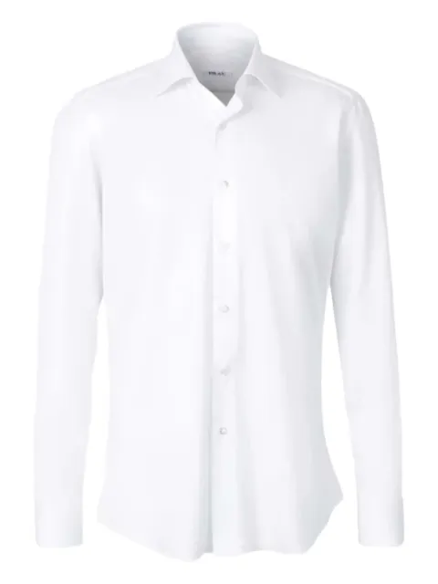 Fray long-sleeves shirt White 1566