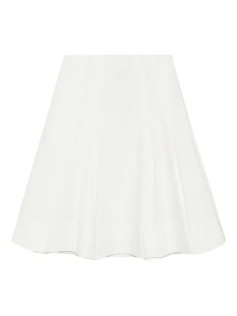 SIMKHAI Samantha pleated midi skirt White 3253039T