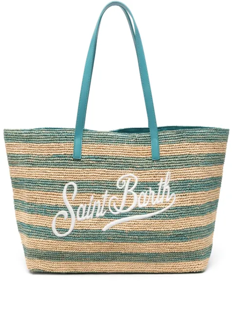 MC2 Saint Barth Raffia City tote bag Neutrals RAFC001