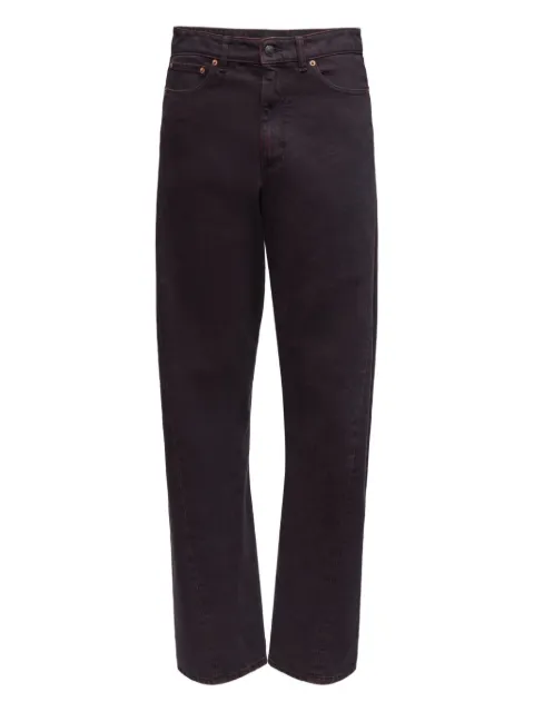 MM6 Maison Margiela straight-leg jeans Purple SH0LA0024M30032