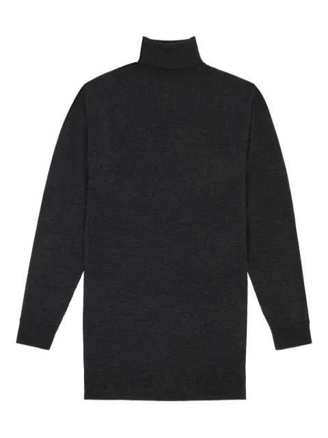 MM6 Maison Margiela turtleneck panelled mini dress Grey S62DA0052M13188