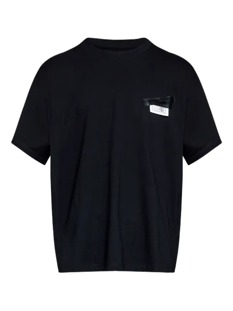 MM6 Maison Margiela Numbers-print T-shirt Black SH2GC0030M20048