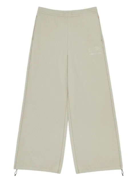 MM6 Maison Margiela X Salomon textured drawstring trousers Neutrals SH0KA0058M20139