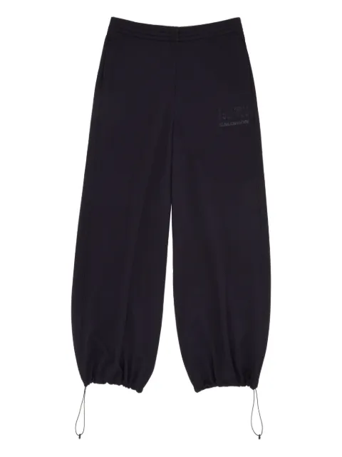 MM6 Maison Margiela X Salomon drawstring-cuff logo-print trousers Blue SH0KA0058M20139