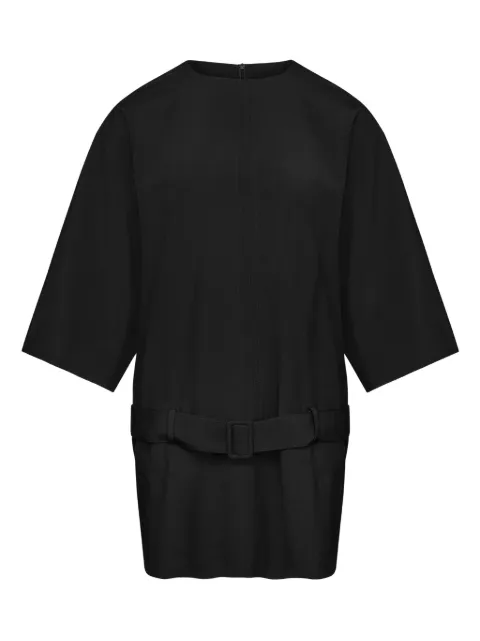 MM6 Maison Margiela belted mini dress Black S62DA0062M35614