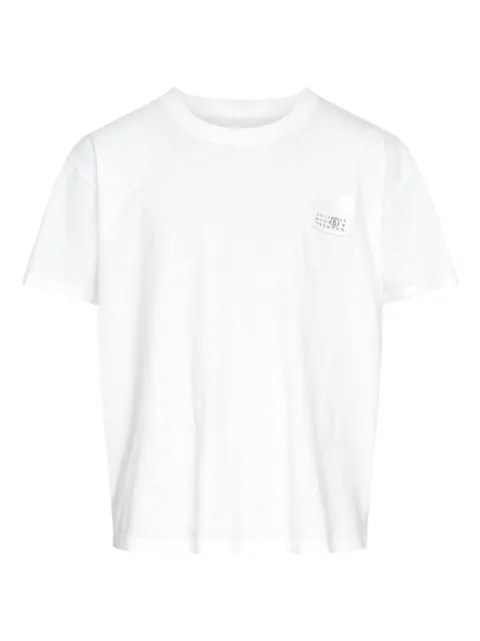MM6 Maison Margiela numbers-patch T-shirt White SH2GC0030M20048