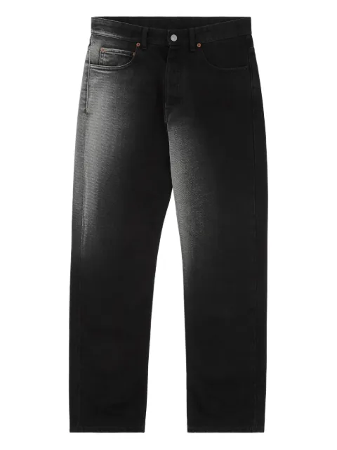 MM6 Maison Margiela straight-leg jeans Black SH2LA0037S30743