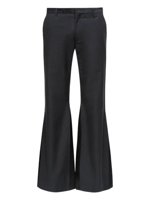 MM6 Maison Margiela single-stitch logo trousers Black SH0KA0054M35433