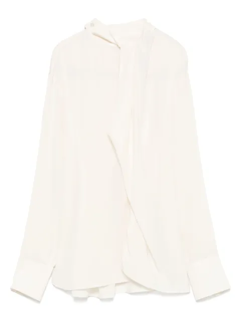 Victoria Beckham silk blouse Neutrals 1325WSH006594A