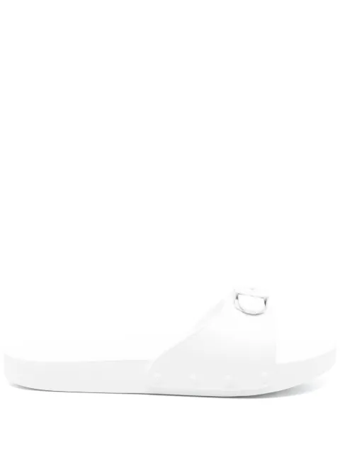 Scholl rubber slides White F314551171