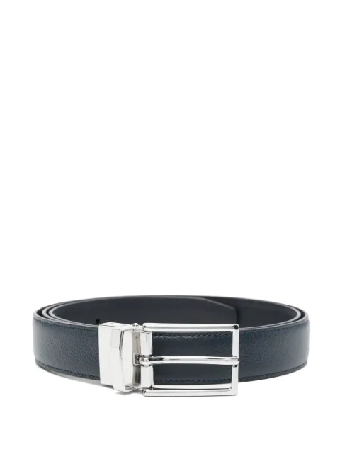 Emporio Armani leather belt Blue EM001598AF14630