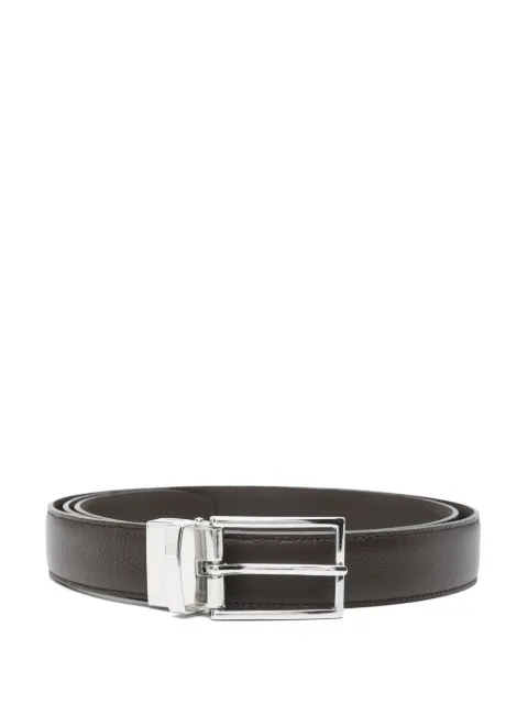 Emporio Armani leather belt Brown EM001598AF14630