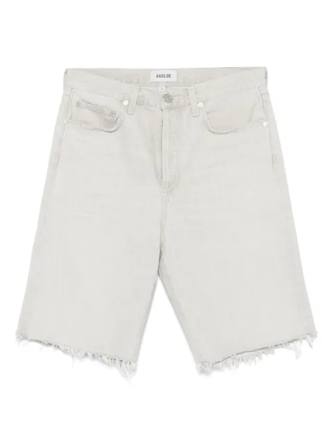 AGOLDE cotton shorts Grey A6761207