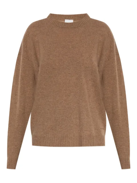 MUNTHE ribbed-hem knitted jumper Brown 247162824777