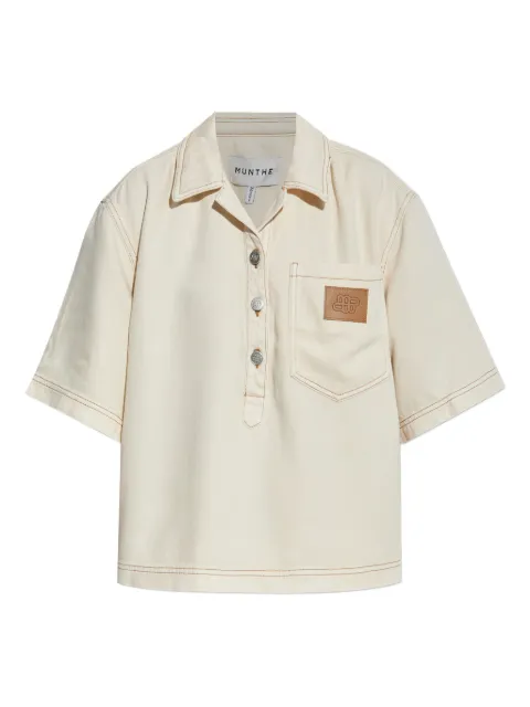 MUNTHE short-sleeve shirt White 252102025206