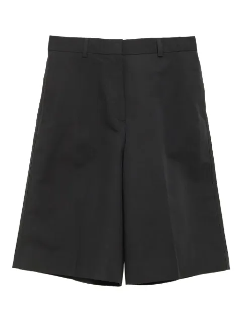 TOTEME tailored wide-leg shorts Black 253WRB0285FB0425001
