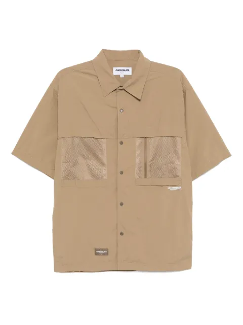 CHOCOOLATE short-sleeved shirt Brown SRC8426XU