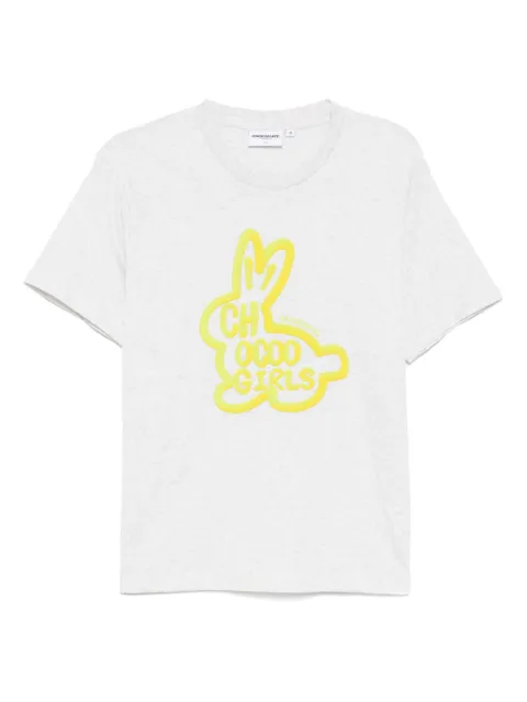 CHOCOOLATE graphic-print T-shirt Grey B1XTEL9030XU