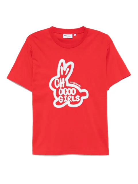 CHOCOOLATE graphic-print T-shirt Red B1XTEL9030XU