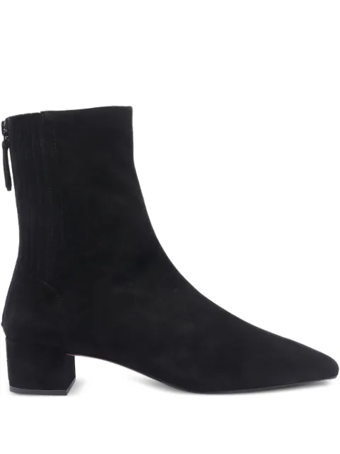Aquazzura 35mm Saint Honore boots Black SHOMIDB8SUE000