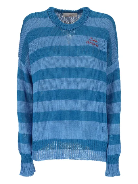 Giada Benincasa striped sweater Blue S25M502430
