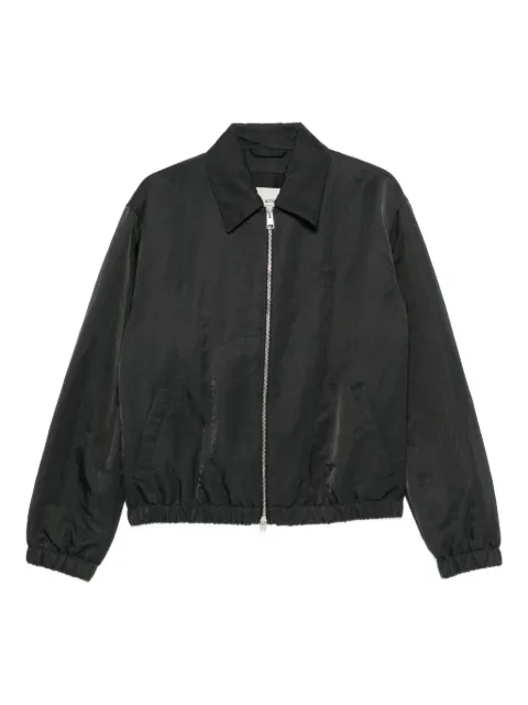 AMI Paris zip-fastening jacket Black HJK831PA0035020
