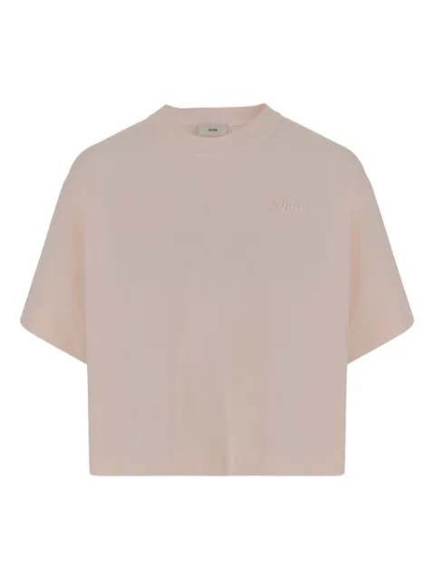 Autry embroidered-logo T-shirt Pink TSPWI8OE
