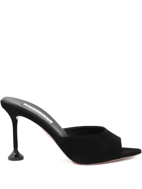 Aquazzura 85mm peep-toe heeled sandals Black BISMIDM0SAA000