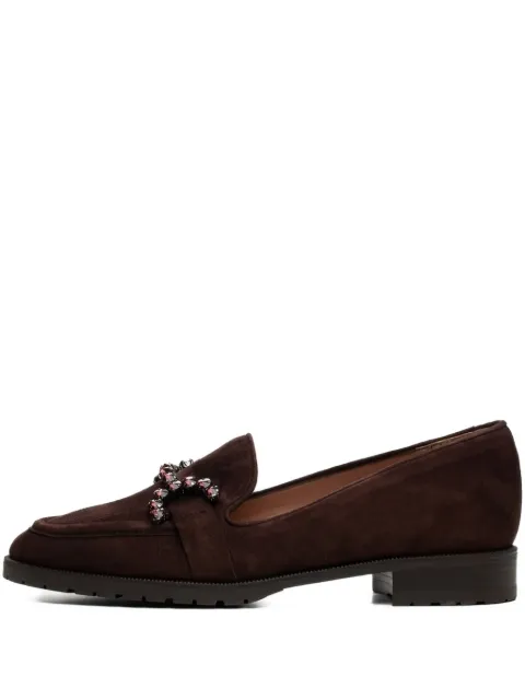 Poche Paris suede loafers Brown FWEDELIE600300