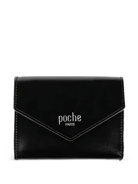 Poche Paris leather wallet Black ACWNINA20033501