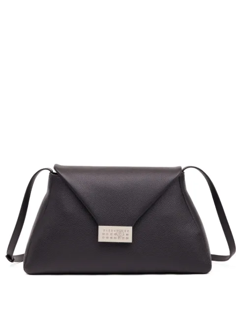 MM6 Maison Margiela leather shoulder bag Black SB5ZH0023P7255