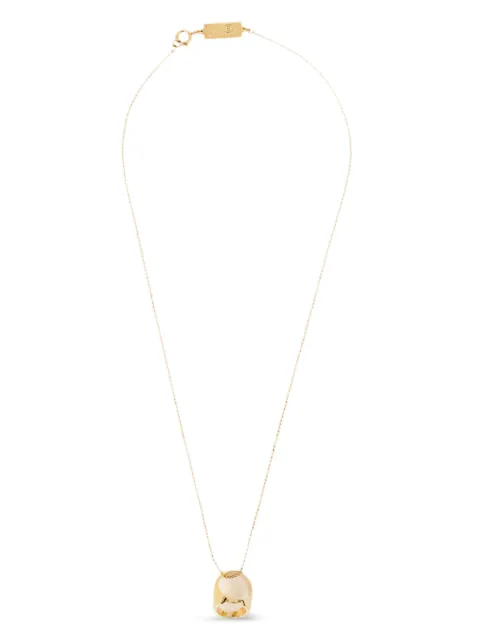 MM6 Maison Margiela ring-charm necklace Gold SM6UU0084P7355