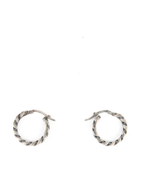 MM6 Maison Margiela chain earrings Silver SM7VG0100SV0235